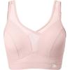 image:imageYvette Sports Bras for Women with Adjustable Straps High Impact Support Running Bra Wireless Front Cross Plus Size WorkoutPink