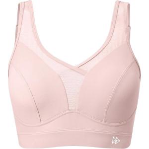 image:imageYvette Sports Bras for Women with Adjustable Straps High Impact Support Running Bra Wireless Front Cross Plus Size WorkoutPink