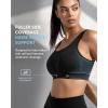image:imageYvette High Impact Sports Bra for Women Adjustable Workout Soft Support Bra for Running Yoga Pilates Lounge amp GymBlack