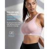 image:imageYvette High Impact Sports Bra for Women Adjustable Workout Soft Support Bra for Running Yoga Pilates Lounge amp GymWater Pink