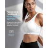 image:imageYvette High Impact Sports Bra for Women Adjustable Workout Soft Support Bra for Running Yoga Pilates Lounge amp GymWhite