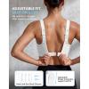 image:imageYvette High Impact Sports Bra for Women Adjustable Workout Soft Support Bra for Running Yoga Pilates Lounge amp GymWhite