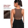 image:imageYvette Front Closure Sports Bras for Women High Support Bust Supportive Sports Bra High Impact for RunningCoffee