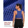 image:imageYvette Front Closure Sports Bras for Women High Support Bust Supportive Sports Bra High Impact for RunningRoyal Blue