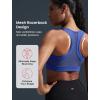 image:imageYvette Zip Front Sports Bra  High Impact Sports Bras for Women Plus Size Workout Fitness RunningRoyal Blue