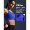image:imageYvette Zip Front Sports Bra  High Impact Sports Bras for Women Plus Size Workout Fitness RunningRoyal Blue