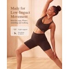 image:imageYvette Yoga Bras Midium Support for Women Low Impact Spaghetti Strap Mesh Splicing Style for Yoga Pilates Walking DailyBrown
