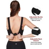image:imageYvette Supportive Adjustable Sports Bras for Women High Impact Molded Cup Running Bra Large Bust Wireless for Workout HIITBlack