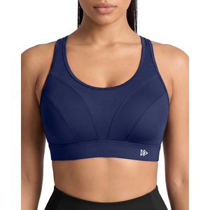 image:imageYvette High Impact Sports Bra for Women Adjustable Workout Soft Support Bra for Running Yoga Pilates Lounge amp GymMidnight Blue