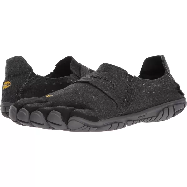 Vibram Five Fingers Mens CVTHemp Minimalist Casual Walking Shoe 885 BlackVibram Five Fingers Mens CVTHemp Minimalist Casual Walking Shoe 885 Black