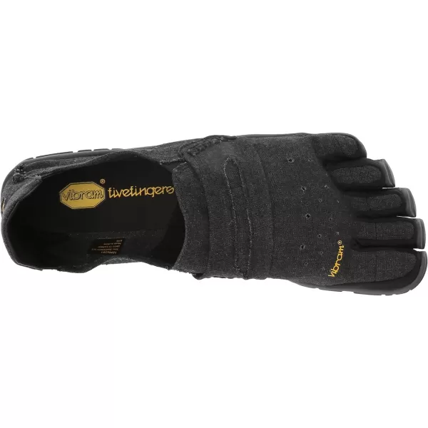 Vibram Five Fingers Mens CVTHemp Minimalist Casual Walking Shoe 885 BlackVibram Five Fingers Mens CVTHemp Minimalist Casual Walking Shoe 885 Black