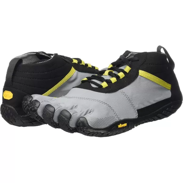 Vibram Five Fingers Mens VTrek Trail Hiking Shoe 41 EU859 US BalckGreyCitronelleVibram Five Fingers Mens VTrek Trail Hiking Shoe 41 EU859 US BalckGreyCitronelle