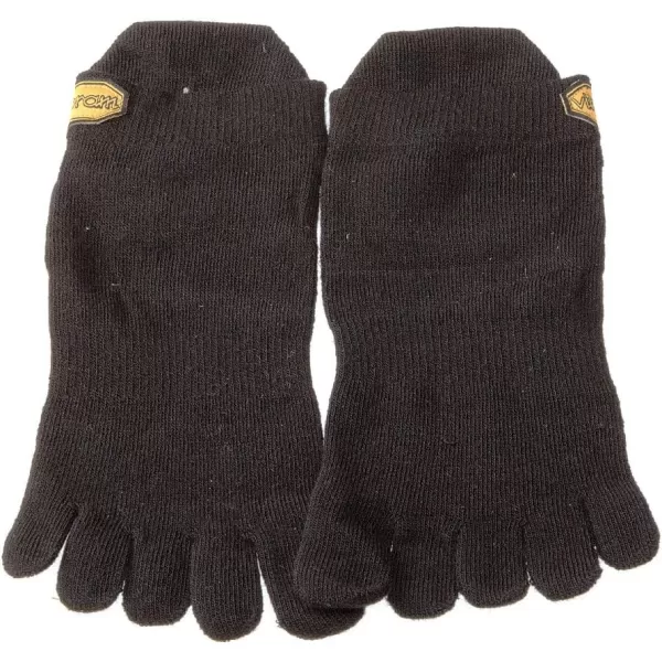 Vibram FiveFingers Athletic NoShow Toe SocksBlack