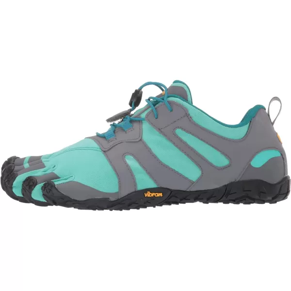 Vibram Mens FiveFingers VTrail 20 Trail Running ShoeBlue Green