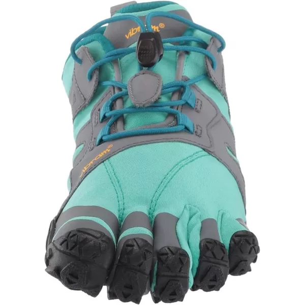 Vibram Mens FiveFingers VTrail 20 Trail Running ShoeBlue Green