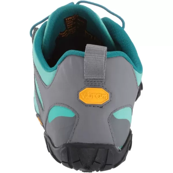 Vibram Mens FiveFingers VTrail 20 Trail Running ShoeBlue Green