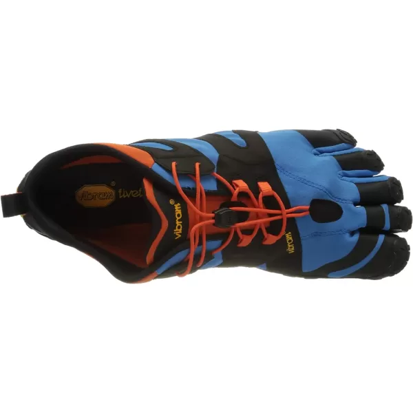 Vibram Mens FiveFingers VTrail 20 Trail Running ShoeBlue Orange