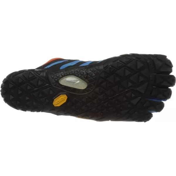 Vibram Mens FiveFingers VTrail 20 Trail Running ShoeBlue Orange