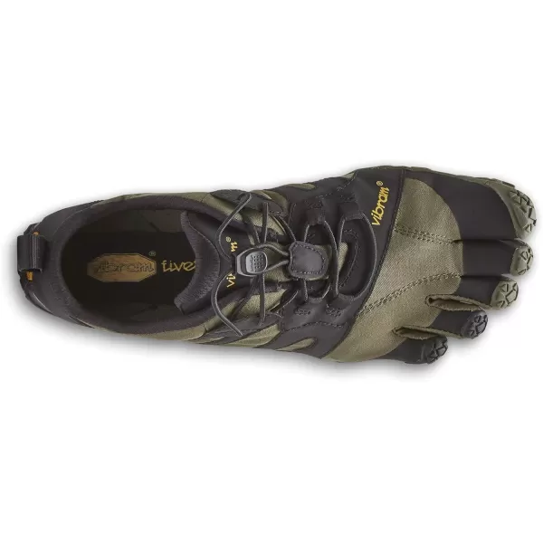 Vibram Mens FiveFingers VTrail 20 Trail Running ShoeIvyBlack