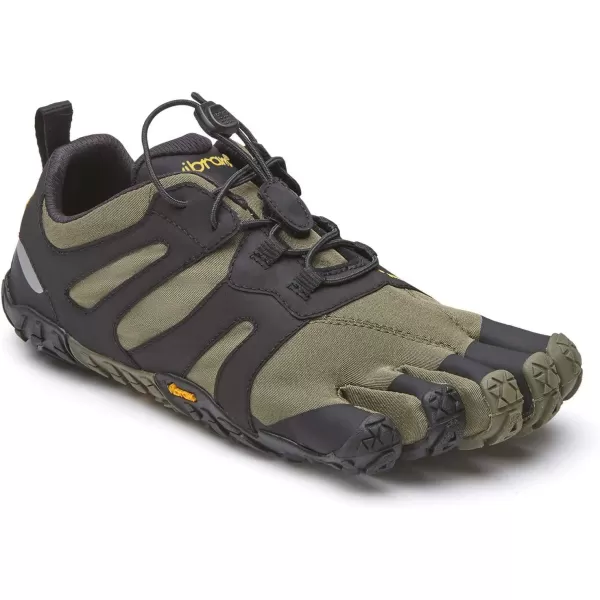 Vibram Mens FiveFingers VTrail 20 Trail Running ShoeIvyBlack