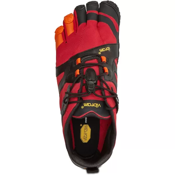 Vibram Mens FiveFingers VTrail 20 Trail Running ShoePompeian RedBlack