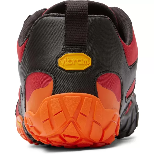 Vibram Mens FiveFingers VTrail 20 Trail Running ShoePompeian RedBlack