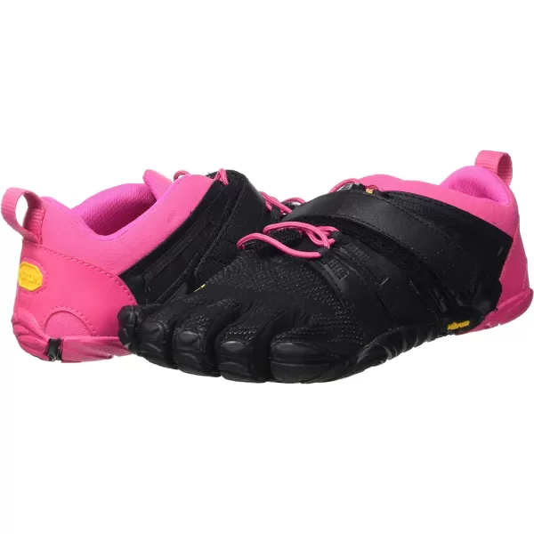 Vibram Mens FiveFingers VTrain 20 Fitness and Cross Training ShoeBlack Pink