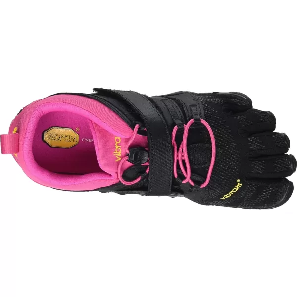 Vibram Mens FiveFingers VTrain 20 Fitness and Cross Training ShoeBlack Pink