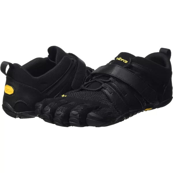 Vibram Mens FiveFingers VTrain 20 Fitness and Cross Training ShoeBlackBlack