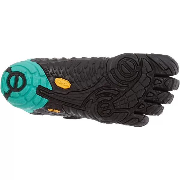 Vibram Mens FiveFingers VTrain 20 Fitness and Cross Training ShoeBlackGreen