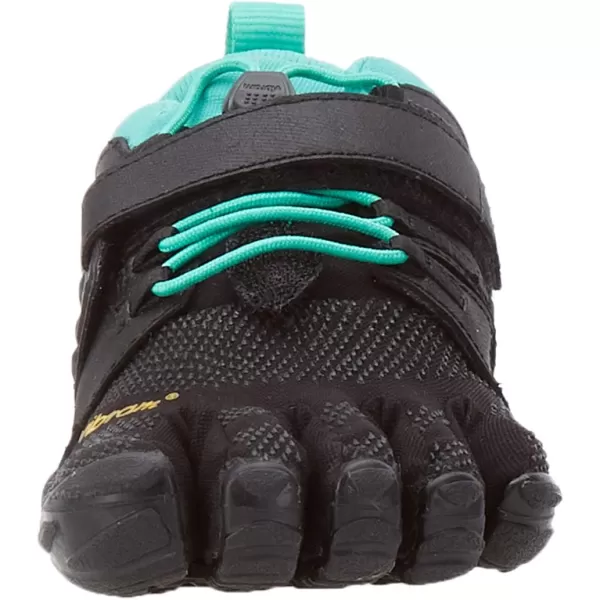 Vibram Mens FiveFingers VTrain 20 Fitness and Cross Training ShoeBlackGreen