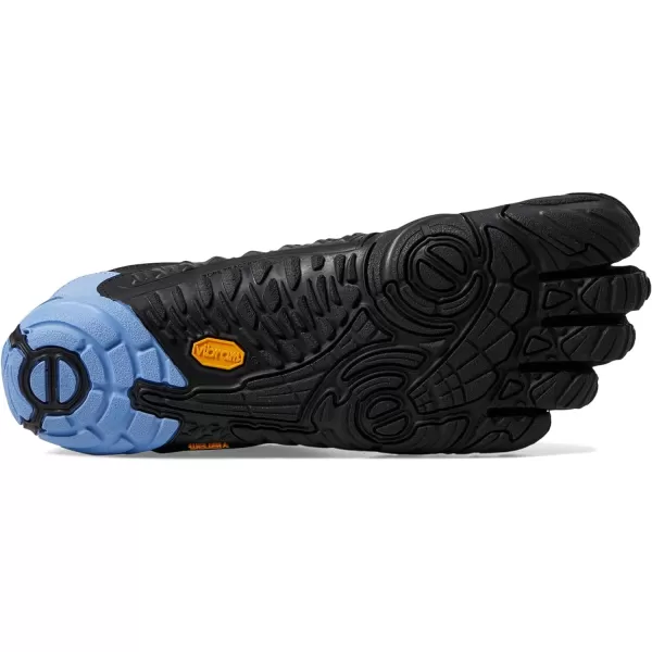 Vibram Mens FiveFingers VTrain 20 Fitness and Cross Training ShoeBlackLight Blue