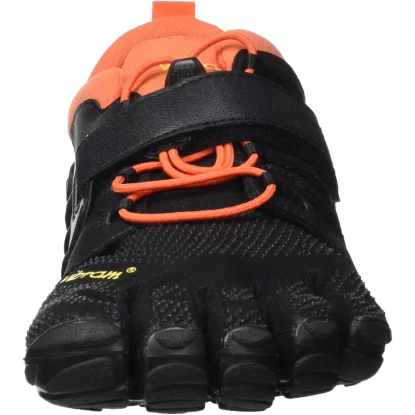 Vibram Mens FiveFingers VTrain 20 Fitness and Cross Training ShoeBlackOrange