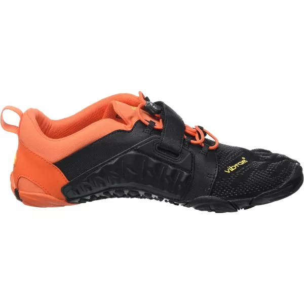 Vibram Mens FiveFingers VTrain 20 Fitness and Cross Training ShoeBlackOrange