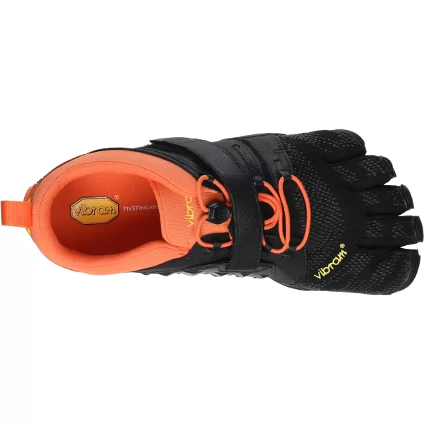 Vibram Mens FiveFingers VTrain 20 Fitness and Cross Training ShoeBlackOrange