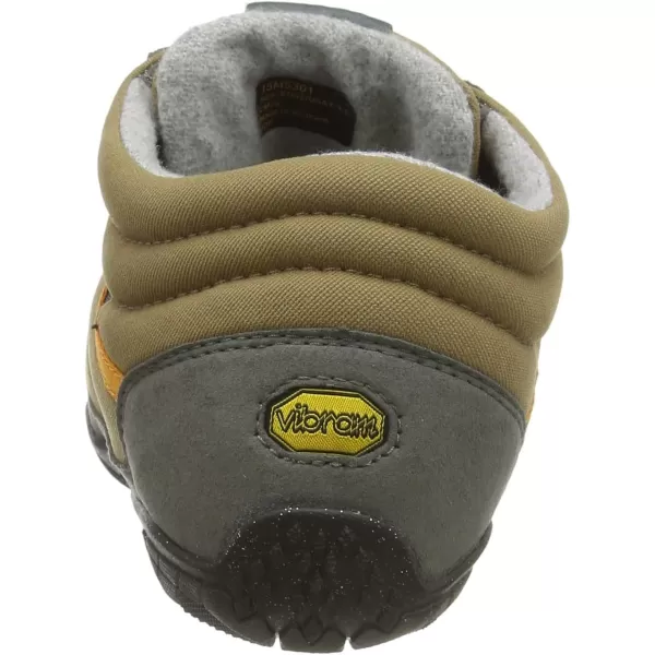 Vibram Mens Trek Ascent Insulated Walking ShoeKhakiOrange