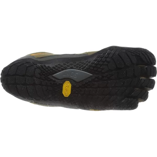 Vibram Mens Trek Ascent Insulated Walking ShoeKhakiOrange