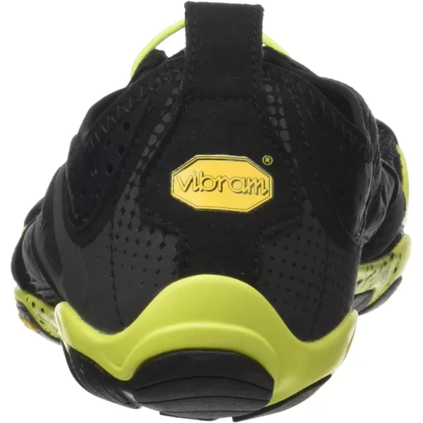 Vibram Mens VRun Running ShoeBlack Yellow