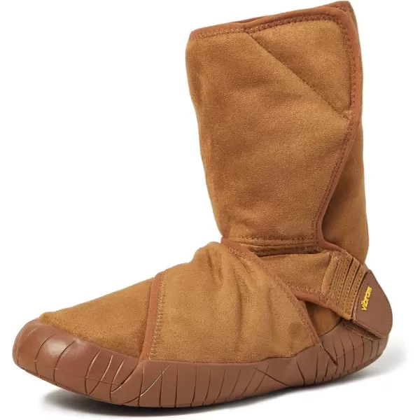 Vibram UnisexAdult Furoshiki Mid Boot Classic Shearling Camel Brown SneakerCamel Brown