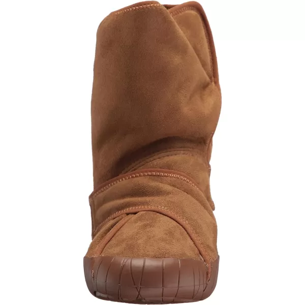 Vibram UnisexAdult Furoshiki Mid Boot Classic Shearling Camel Brown SneakerCamel Brown