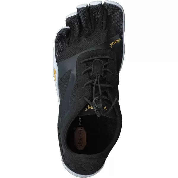 Vibram Womens Five Fingers KSO EVO Crosstraining SneakerBlackWhite