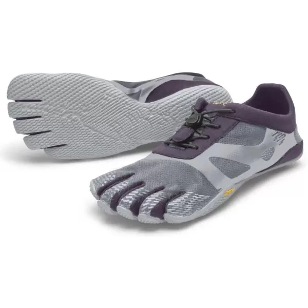 Vibram Womens Five Fingers KSO EVO Crosstraining SneakerGreyPurple