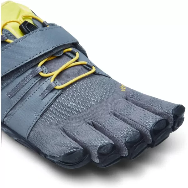 Vibram Womens FiveFingers VTrain 20 Fitness and Cross Training ShoeGreyYellowBlack