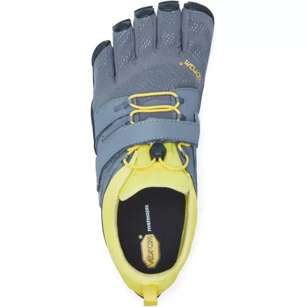 Vibram Womens FiveFingers VTrain 20 Fitness and Cross Training ShoeGreyYellowBlack