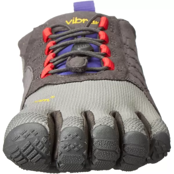 Vibram Womens Trek Ascent Walking ShoeDark GreyLilac