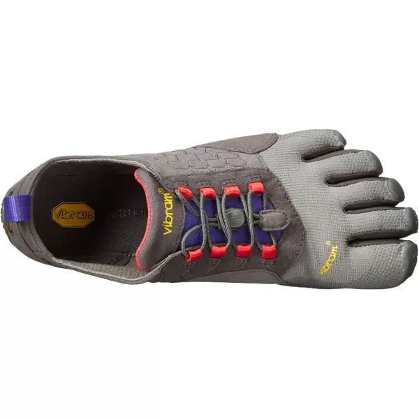 Vibram Womens Trek Ascent Walking ShoeDark GreyLilac