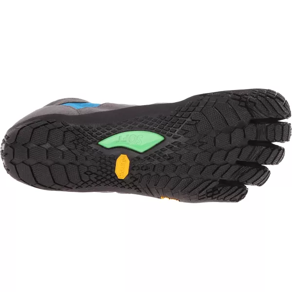 Vibram Womens Trek Ascent Walking ShoeGreyBlueGreen