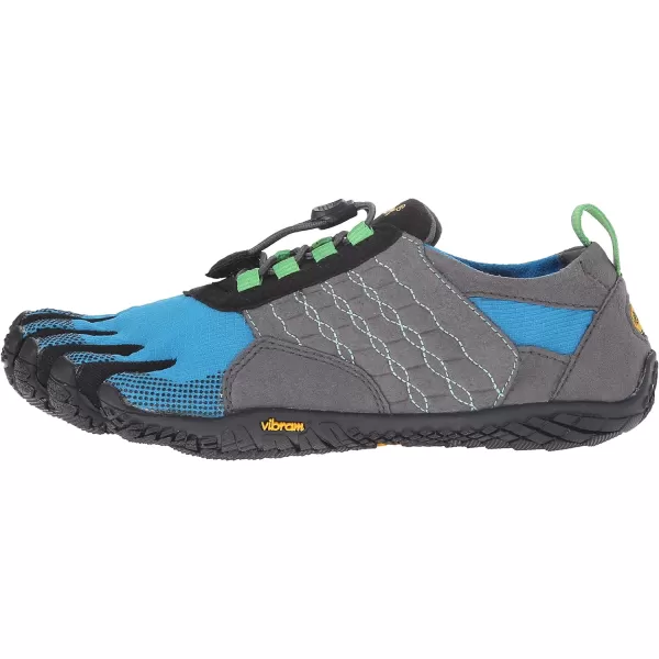 Vibram Womens Trek Ascent Walking ShoeGreyBlueGreen