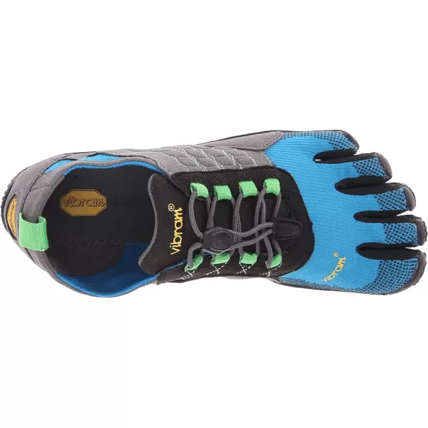 Vibram Womens Trek Ascent Walking ShoeGreyBlueGreen