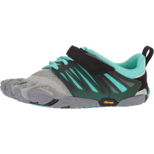 Vibram Womens VTrain Cross Trainer GreyBlackAqua 41 EU859 M US B EU 41 EU859 US USVibram Womens VTrain Cross Trainer GreyBlackAqua 41 EU859 M US B EU 41 EU859 US US